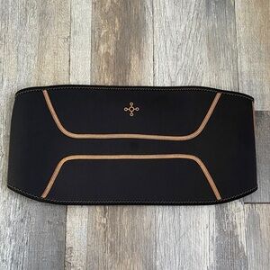 Sleek Black and Orange Waist Trainer